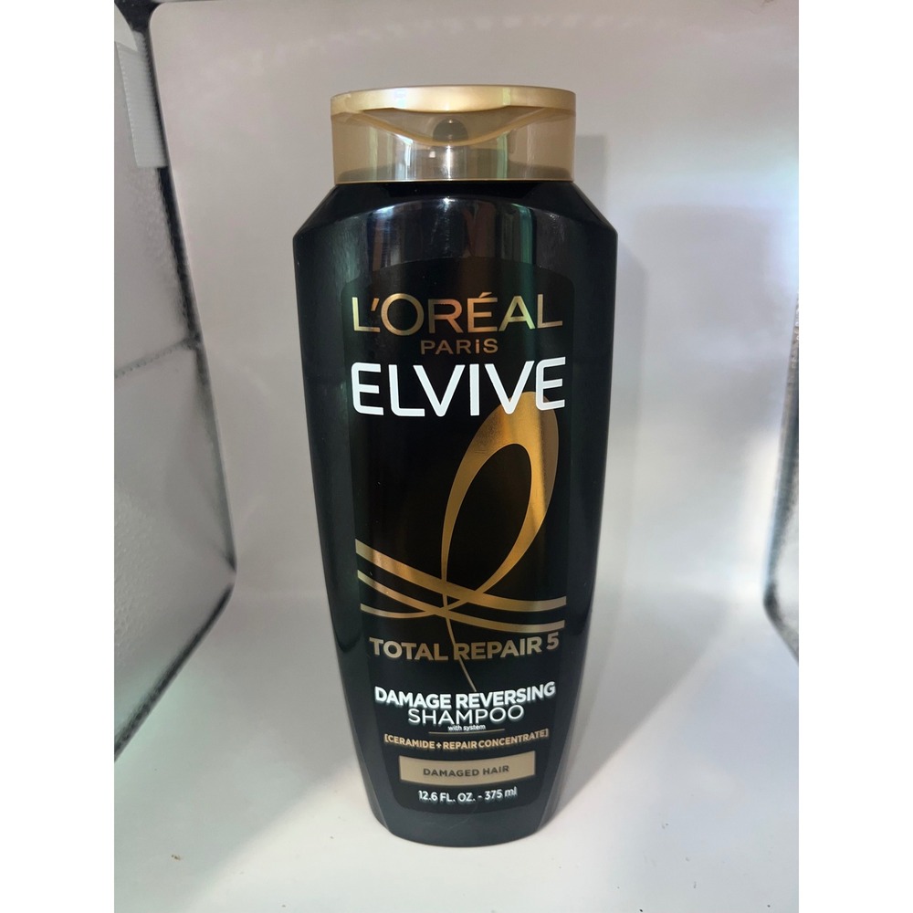 L'Oreal Paris Elvive Total Repair 5 Damage Reversing Shampoo 12.6 fl‎ oz 375ml